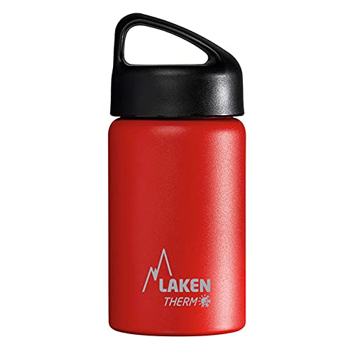 Laken Trinkflasche Classico Weit, Red, 0.35 Liter, TA3R Laken Trinkflasche Classico Weit, Red, 0.35 Liter, TA3R von Laken