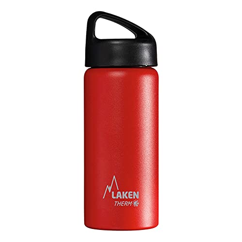 Laken Trinkflasche Classico Weit, Red, 0.5 Liter, TA5R Laken Trinkflasche Classico Weit, Red, 0.5 Liter, TA5R von Laken