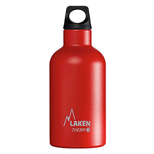 Laken Trinkflasche Futura Schmal, Red, 0.35 Liter, TE3R Laken Trinkflasche Futura Schmal, Red, 0.35 Liter, TE3R von Laken