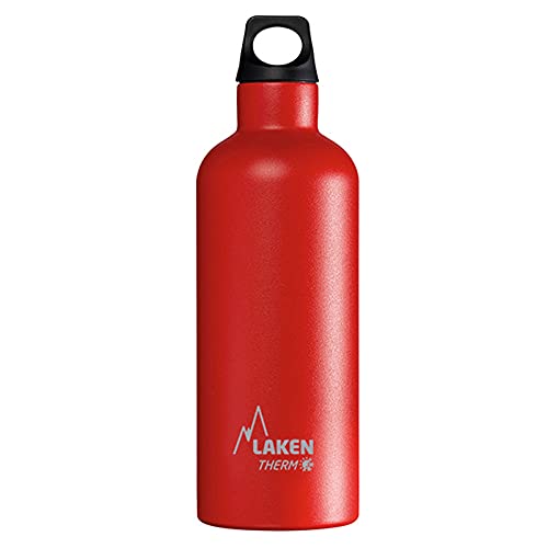 Laken Trinkflasche Futura Schmal, Red, 0.5 Liter, TE5R von Laken