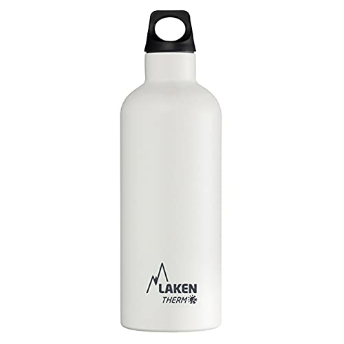 Laken Trinkflasche Futura Schmal, White, 0.5 Liter, TE5B Laken Trinkflasche Futura Schmal, White, 0.5 Liter, TE5B von Laken