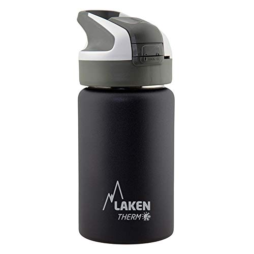 Laken Unisex – Erwachsene Thermoskanne-TS3N Thermoskanne, Schwarz, 18/8-0.35L Laken Unisex – Erwachsene Thermoskanne-TS3N Thermoskanne, Schwarz, 18/8-0.35L von Laken