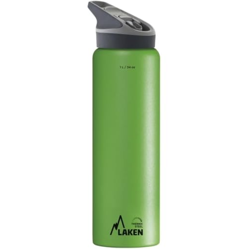 Laken Unisex – Erwachsene Thermoskanne-TJ10V Thermoskanne, Grün, 18/8-1L Laken Unisex – Erwachsene Thermoskanne-TJ10V Thermoskanne, Grün, 18/8-1L von Laken