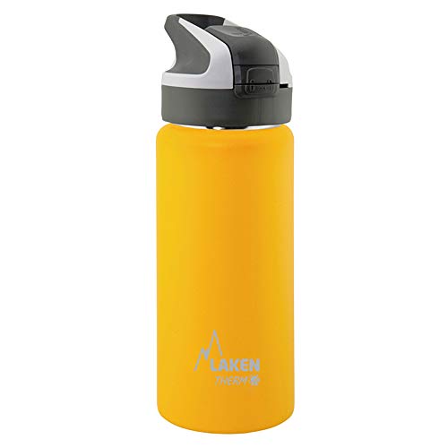 Laken Unisex – Erwachsene Thermoskanne-TS5Y Thermoskanne, Gelb, 18/8-0.50L Laken Unisex – Erwachsene Thermoskanne-TS5Y Thermoskanne, Gelb, 18/8-0.50L von Laken