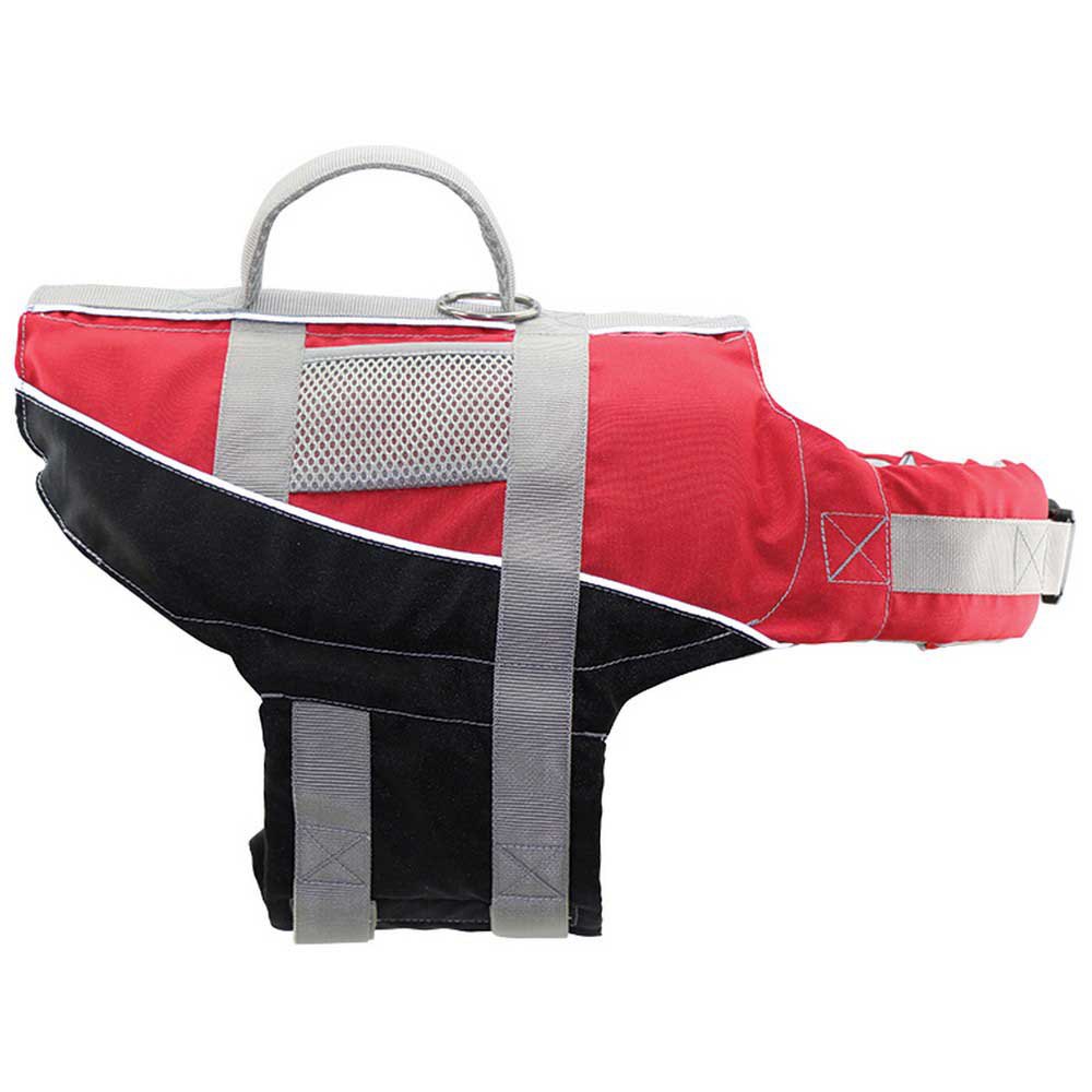 Lalizas Comfy Pet Life Jacket Rot,Schwarz 40-80 kg Lalizas Comfy Pet Life Jacket Rot,Schwarz 40-80 kg von Lalizas