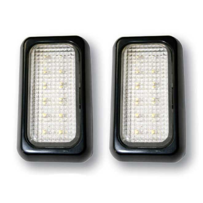 Lalizas Dome Trailer Light Schwarz 12 LED Lalizas Dome Trailer Light Schwarz 12 LED von Lalizas