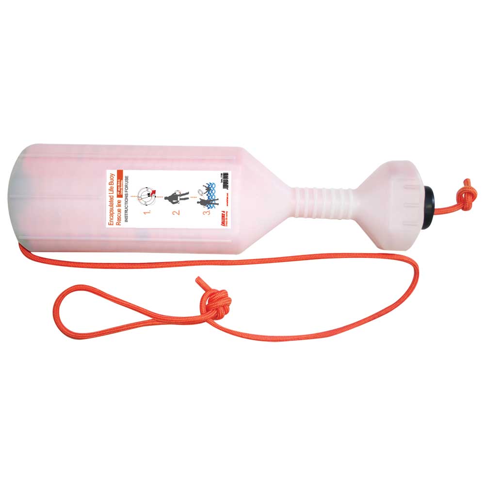 Lalizas Encapsulated Life Buoy Rescue Line Rosa 30 m von Lalizas