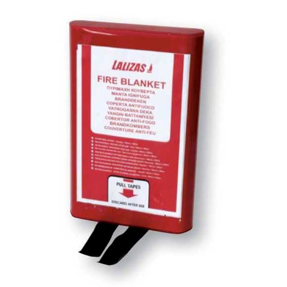 Lalizas Fire Blanket Rot 100 x 100 cm Lalizas Fire Blanket Rot 100 x 100 cm von Lalizas