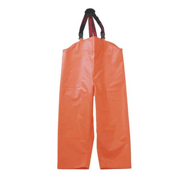 Lalizas Fisherman Bib Pants Orange L Mann von Lalizas