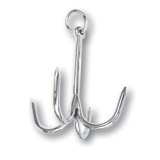 Lalizas Grapnel Anchor 2.5 Silber 2.5 kg Lalizas Grapnel Anchor 2.5 Silber 2.5 kg von Lalizas
