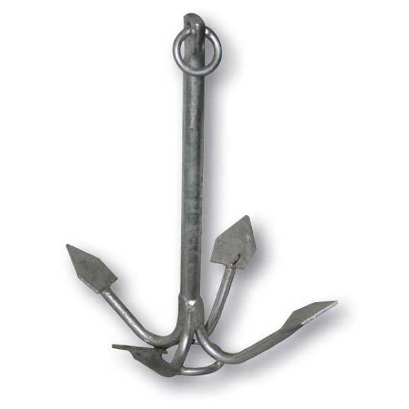 Lalizas Hot Dip Grapnel 4 Anchor Grau 4 kg Lalizas Hot Dip Grapnel 4 Anchor Grau 4 kg von Lalizas