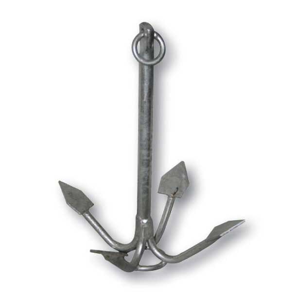 Lalizas Hot Dip Grapnel 42 Anchor Silber 42 kg Lalizas Hot Dip Grapnel 42 Anchor Silber 42 kg von Lalizas