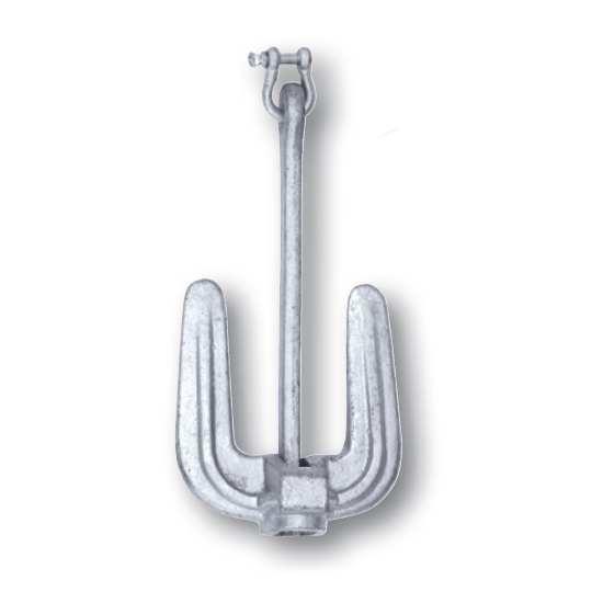 Lalizas Hot Dipped Hall Type C 8 Anchor Silber 8 kg von Lalizas