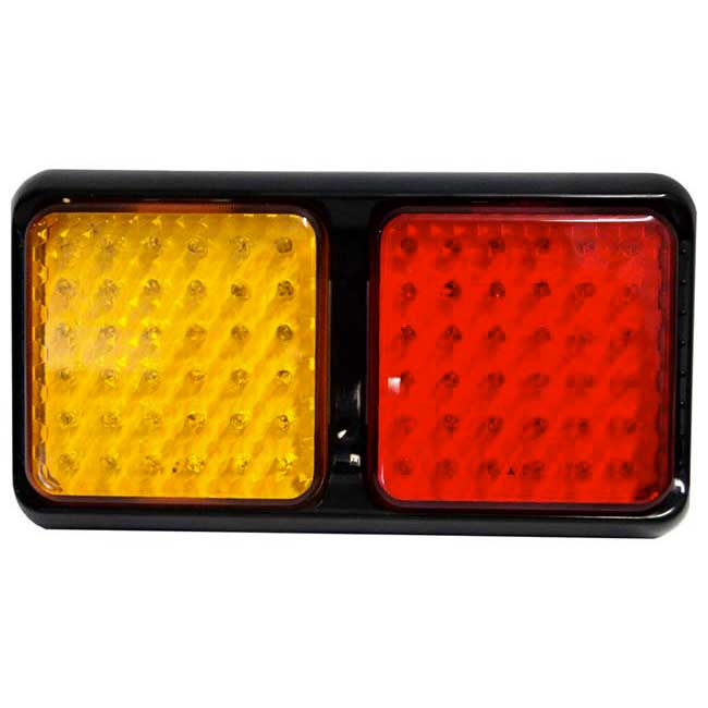 Lalizas Led Trailer Double Light Gelb,Rot von Lalizas