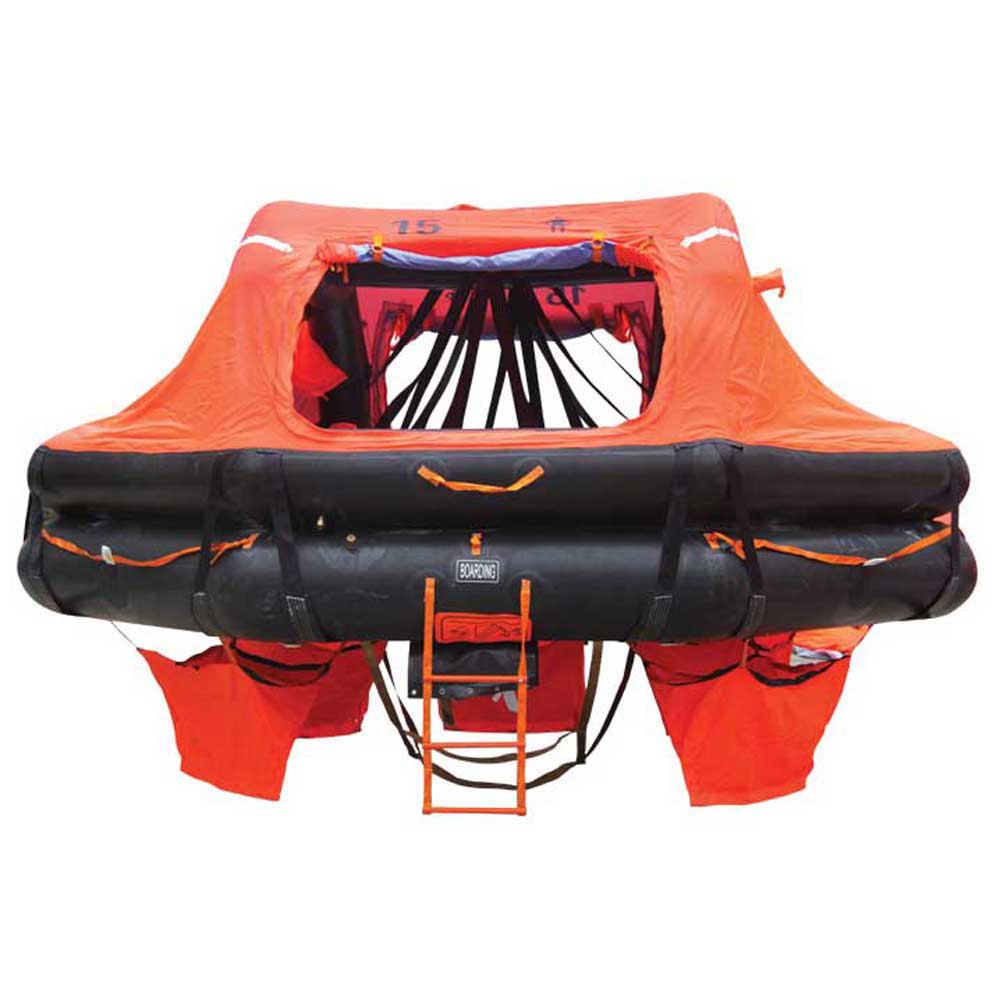 Lalizas Liferaft Solas Oceano Davit Lanched Canister Orange 25 prs von Lalizas