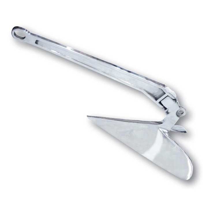 Lalizas Plough Anchor Cqr 15 Silber 15 kg Lalizas Plough Anchor Cqr 15 Silber 15 kg von Lalizas
