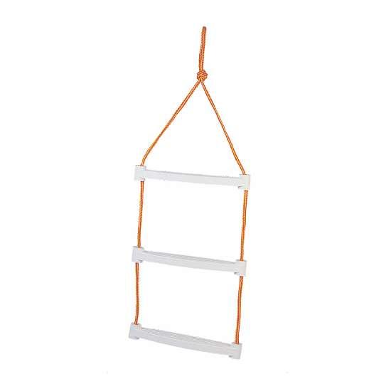Lalizas Rope Ladder Weiß,Orange 3 Steps Lalizas Rope Ladder Weiß,Orange 3 Steps von Lalizas
