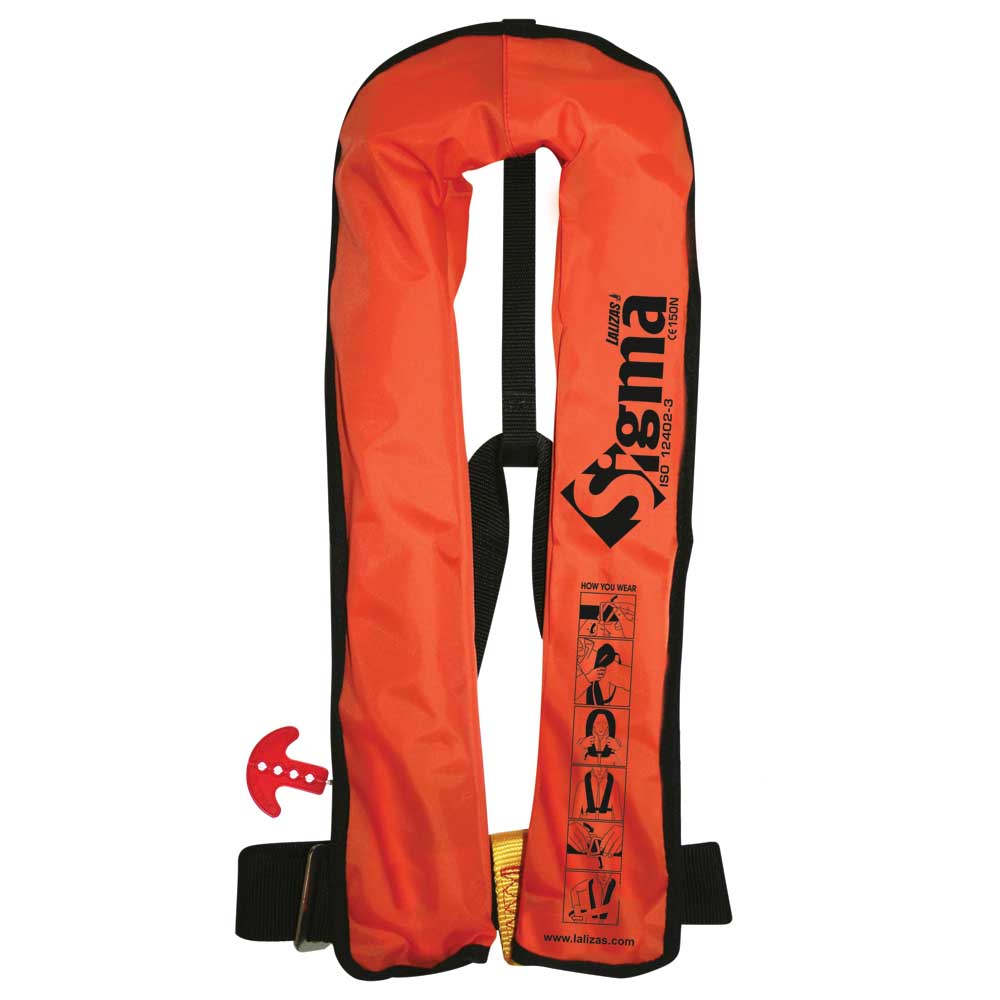 Lalizas Sigma 170n No Harness Life Jacket Orange Lalizas Sigma 170n No Harness Life Jacket Orange von Lalizas