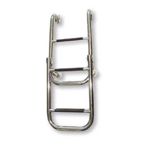 Lalizas Stainless Steel Folding Ladder Silber 1+2 Steps Lalizas Stainless Steel Folding Ladder Silber 1+2 Steps von Lalizas