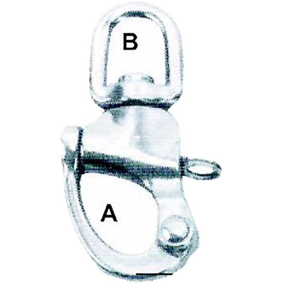 Lalizas Swivel Snap Aisi 316 Shackle Silber 22 mm Lalizas Swivel Snap Aisi 316 Shackle Silber 22 mm von Lalizas