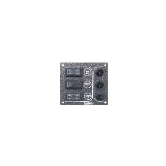 Lalizas Waterproof Switch Sp Ultra Panel Schwarz 3 Lalizas Waterproof Switch Sp Ultra Panel Schwarz 3 von Lalizas