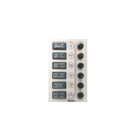 Lalizas Waterproof Switch Sp Ultra Panel Schwarz 6 Lalizas Waterproof Switch Sp Ultra Panel Schwarz 6 von Lalizas