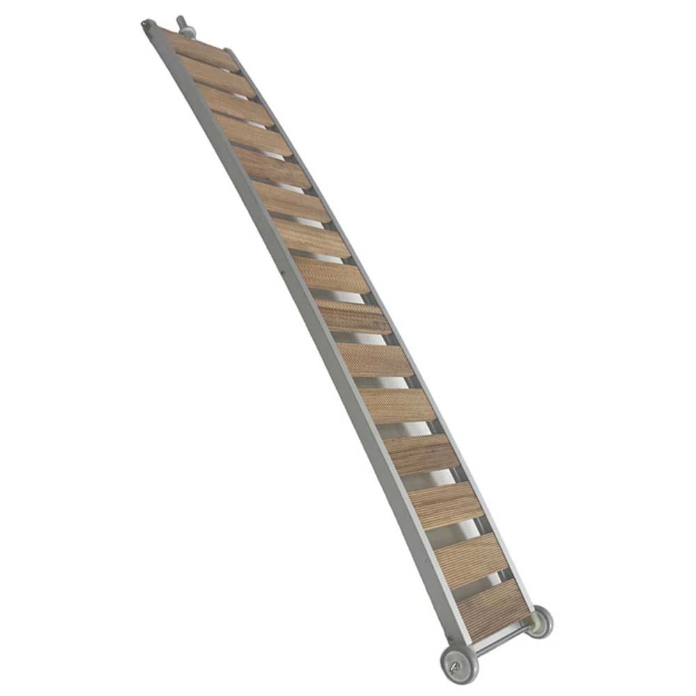 Lalizas Wood Aluminum Frame Walkway Braun 190 x 38 cm Lalizas Wood Aluminum Frame Walkway Braun 190 x 38 cm von Lalizas