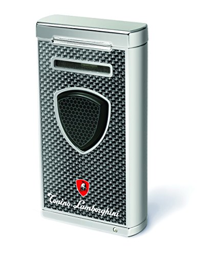 Tonino Lamborghini Pergusa Karbonfaser Schwarz Torch Flame Feuerzeug Tonino Lamborghini Pergusa Karbonfaser Schwarz Torch Flame Feuerzeug von Lamborghini
