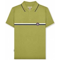 Lambretta Badge Logo Herren Polo-Shirt SS1024-FERN von Lambretta