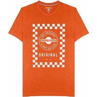 Lambretta Checker Board Herren T-Shirt SS0159-BRNT ORANG Lambretta Checker Board Herren T-Shirt SS0159-BRNT ORANG von Lambretta