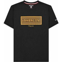 Lambretta Checker Box Herren T-Shirt SS1002-BLACK von Lambretta