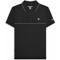Lambretta Chest Stripe Herren Polo-Shirt SS1225-BLK/GRY Lambretta Chest Stripe Herren Polo-Shirt SS1225-BLK/GRY von Lambretta