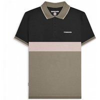Lambretta Contrast Panel Herren Polo-Shirt SS1219-BLACK Lambretta Contrast Panel Herren Polo-Shirt SS1219-BLACK von Lambretta