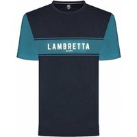 Lambretta Coral Herren T-Shirt SS9819-NVY/BLUCRL von Lambretta