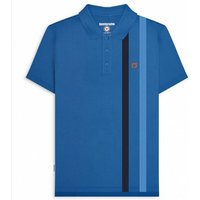 Lambretta Cut & Sew Herren Polo-Shirt SS1222-DK BLUE von Lambretta