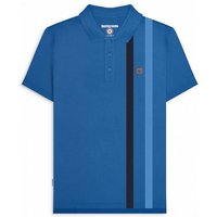 Lambretta Cut & Sew Herren Polo-Shirt SS1222-DK BLUE Lambretta Cut & Sew Herren Polo-Shirt SS1222-DK BLUE von Lambretta