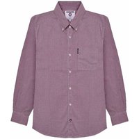 Lambretta Gingham Check Herren Langarm Hemd RWIS1384 Lambretta Gingham Check Herren Langarm Hemd RWIS1384 von Lambretta