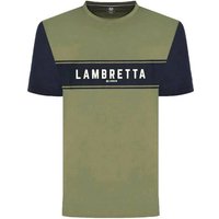 Lambretta Lichen Herren T-Shirt SS9819-LCNGRN/BLUGRP Lambretta Lichen Herren T-Shirt SS9819-LCNGRN/BLUGRP von Lambretta