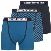 Lambretta Multi Herren Boxershorts 3er-Pack SS1061-NAVY Lambretta Multi Herren Boxershorts 3er-Pack SS1061-NAVY von Lambretta