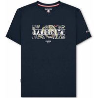 Lambretta Paisley Box Herren T-Shirt SS1015-NAVY von Lambretta