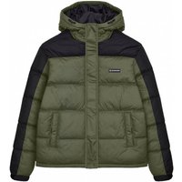 Lambretta Puffer Herren Winter Jacke LAMB1002-KHAKI/BLACK von Lambretta