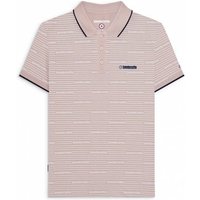 Lambretta Repeat Logo Herren Polo-Shirt SS1221-SILVER Lambretta Repeat Logo Herren Polo-Shirt SS1221-SILVER von Lambretta