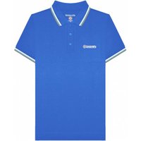 Lambretta Triple Tipped Herren Polo-Shirt SS1650-DB/W/S/K Lambretta Triple Tipped Herren Polo-Shirt SS1650-DB/W/S/K von Lambretta