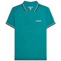 Lambretta Twin Tipped Herren Polo-Shirt SS1608-DEEP LAGOON von Lambretta