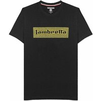 Lambretta Two Tone Box Herren T-Shirt SS0164-BLK GOLD Lambretta Two Tone Box Herren T-Shirt SS0164-BLK GOLD von Lambretta