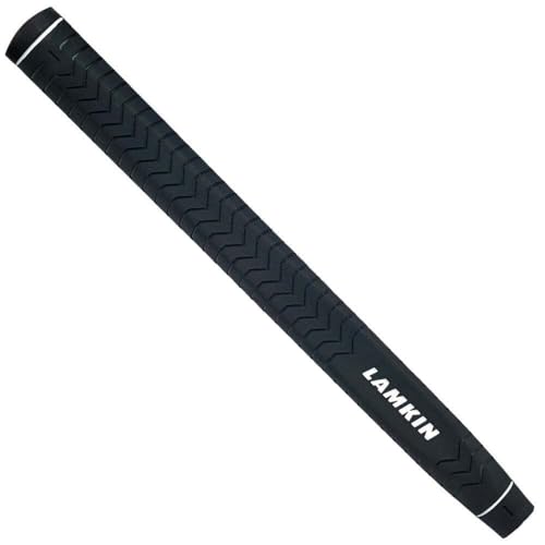 Lamkin Unisex's Deep Etched Cord Paddle Putter Grip, Schwarz, Standard Lamkin Unisex's Deep Etched Cord Paddle Putter Grip, Schwarz, Standard von Lamkin