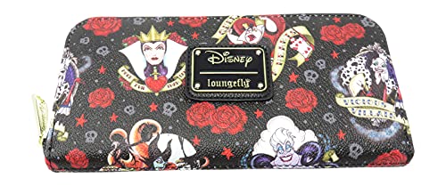 Loungefly Disney Bösewichte Rosen Tattoo aller Drucken Brieftasche Loungefly Disney Bösewichte Rosen Tattoo aller Drucken Brieftasche von Loungefly
