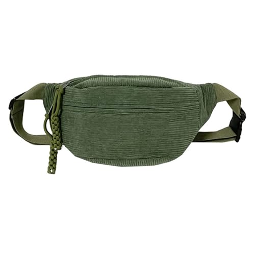 Landrain Grün Bauchtasche Damen Cord, Modische Cord Crossbody Bag Damen Landrain Grün Bauchtasche Damen Cord, Modische Cord Crossbody Bag Damen von Landrain