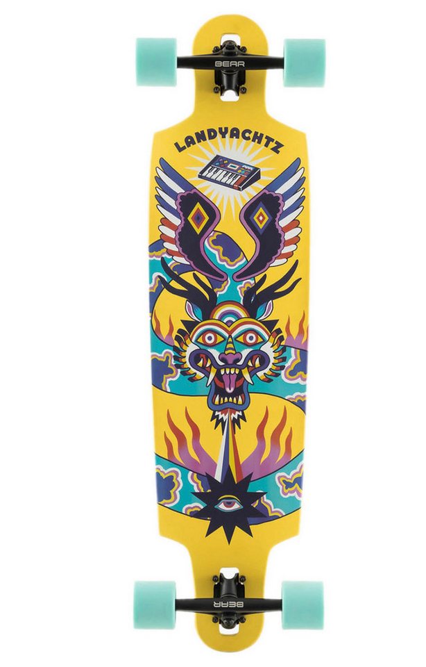Landyachtz Longboard DROP CAT 38” DROP THROUGH LONGBOARD COMPLETE Landyachtz Longboard DROP CAT 38” DROP THROUGH LONGBOARD COMPLETE von Landyachtz