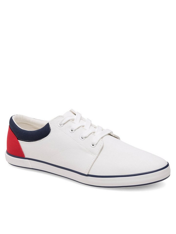 Lanetti Sneakers aus Stoff MS20347-11 WeiĂź Sneaker Lanetti Sneakers aus Stoff MS20347-11 WeiĂź Sneaker von Lanetti